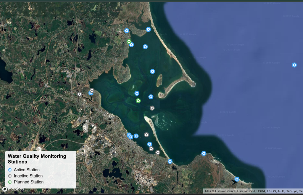 Water Quality Monitoring Stations Map