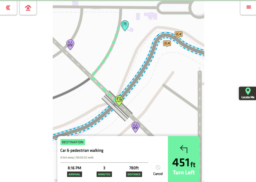 Bubble.io Interactive Routing App