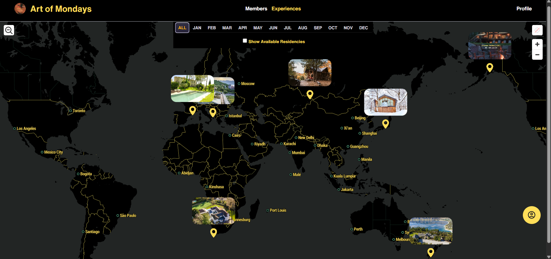 Interactive Global Idea-Sharing Platform: Location-Based Social Map