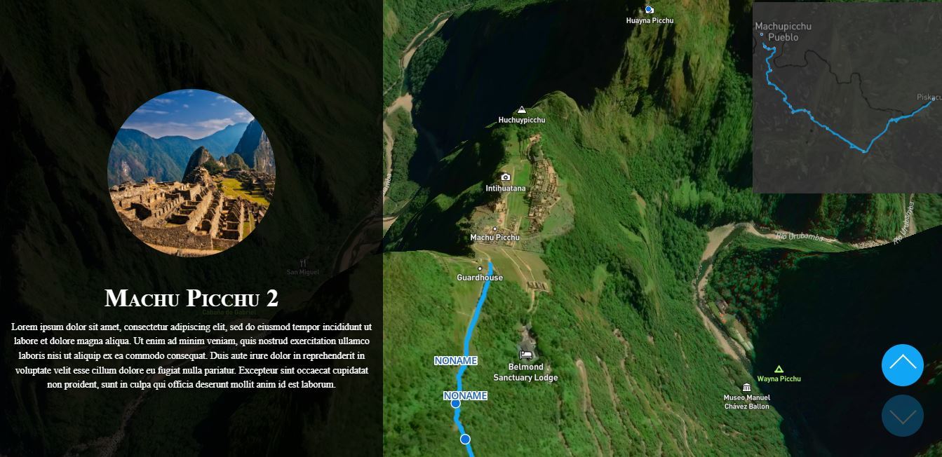 Animated Inca Trail to Machu Picchu (3D)